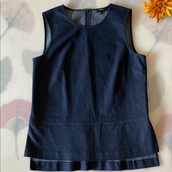 Theory Tops - Theory Denim sleeveless Top